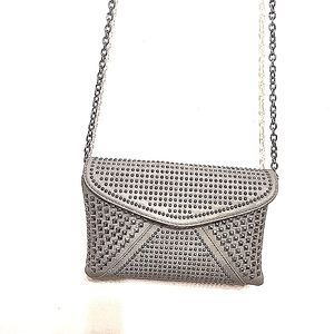 Studded Gray Cross body bag